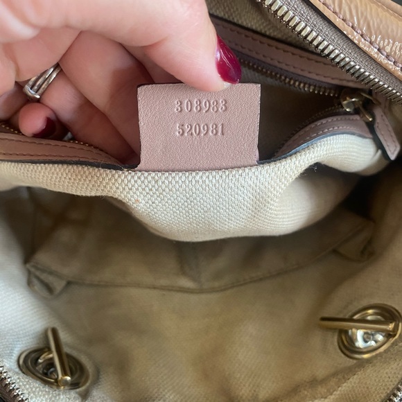 ❌SOLD ❌Authentic Gucci Soho Shoulder Bag - Picture 10 of 13